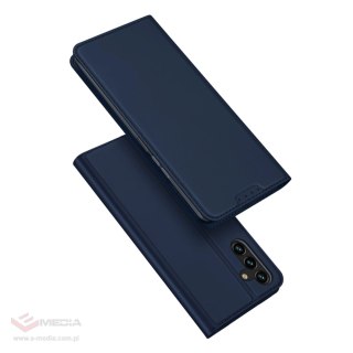 Dux Ducis Skin Pro etui Samsung Galaxy A14 4G / 5G pokrowiec z klapką portfel na kartę podstawka niebieskie