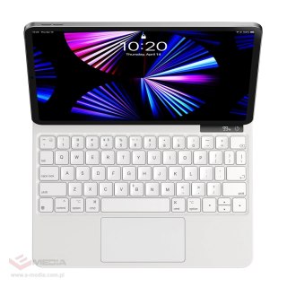 Etui magnetyczne z klawiaturą do iPad Pro 12.9'' Baseus Brilliance - białe