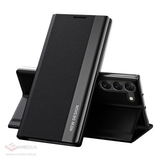 Sleep Case Pro etui do Samsung Galaxy S23+ z klapką podstawka czarne