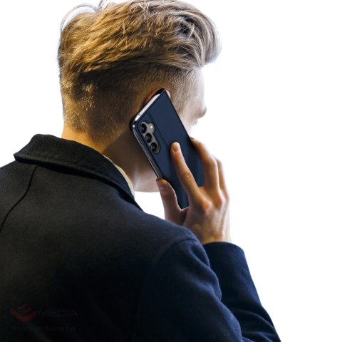 Dux Ducis Skin Pro etui do Samsung Galaxy A34 5G pokrowiec z klapką portfel na kartę podstawka niebieskie