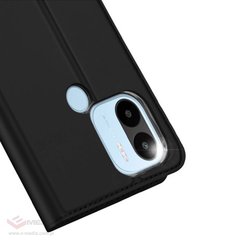 Dux Ducis Skin Pro etui do Xiaomi Redmi A1+ pokrowiec z klapką portfel na kartę podstawka czarne