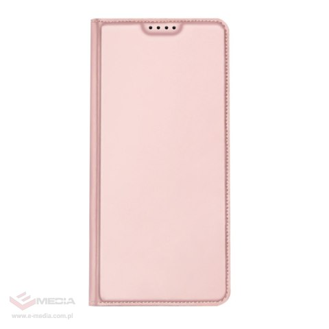 Dux Ducis Skin Pro etui Xiaomi 13 Pro pokrowiec z klapką portfel na kartę podstawka różowe