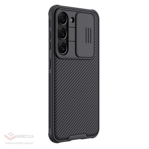 Nillkin CamShield Pro Case etui Samsung Galaxy S23 pokrowiec z osłoną na aparat czarne