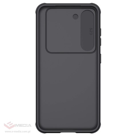 Nillkin CamShield Pro Case etui Samsung Galaxy S23 pokrowiec z osłoną na aparat czarne