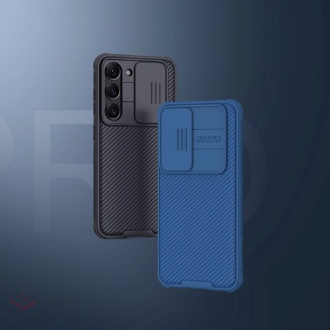 Nillkin CamShield Pro Case etui Samsung Galaxy S23 pokrowiec z osłoną na aparat czarne