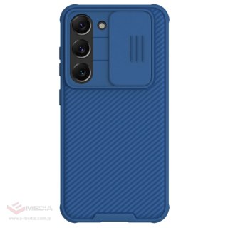 Nillkin CamShield Pro Case etui Samsung Galaxy S23+ pokrowiec z osłoną na aparat niebieskie