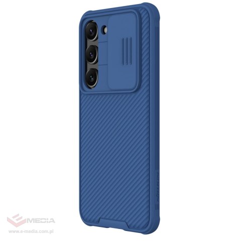 Nillkin CamShield Pro Case etui Samsung Galaxy S23+ pokrowiec z osłoną na aparat niebieskie