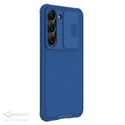 Nillkin CamShield Pro Case etui Samsung Galaxy S23+ pokrowiec z osłoną na aparat niebieskie