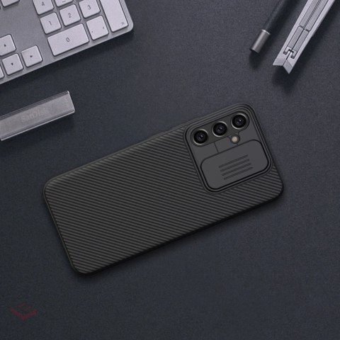 Pancerne etui do Samsung Galaxy A34 5G z osłoną na aparat Nillkin CamShield Case - czarne