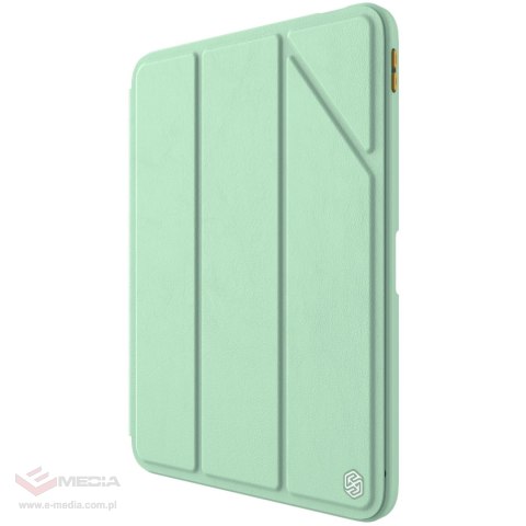 Nillkin Bevel Leather Case etui iPad 10.9'' 2022 (10 gen.) smart cover pokrowiec z klapką podstawka zielone