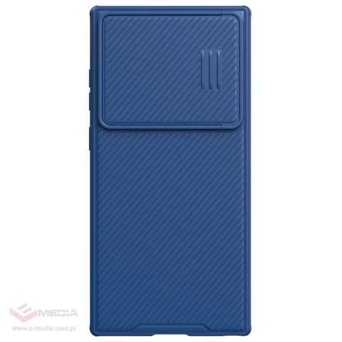 Nillkin CamShield S Case etui Samsung Galaxy S23 Ultra pancerny pokrowiec osłona na aparat niebieskie