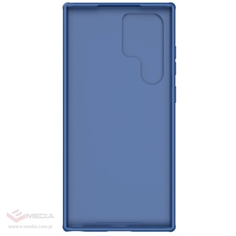 Nillkin CamShield S Case etui Samsung Galaxy S23 Ultra pancerny pokrowiec osłona na aparat niebieskie