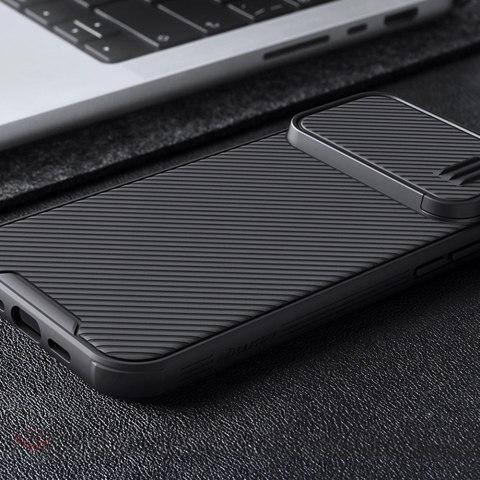 Nillkin CamShield S Case etui iPhone 14 Pro Max pancerny pokrowiec osłona na aparat czarne