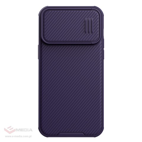 Nillkin CamShield S Case etui iPhone 14 Pro Max pancerny pokrowiec osłona na aparat fioletowe