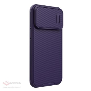 Nillkin CamShield S Case etui iPhone 14 Pro Max pancerny pokrowiec osłona na aparat fioletowe