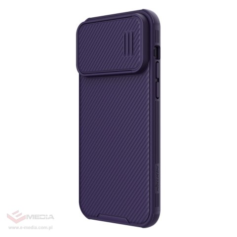 Nillkin CamShield S Case etui iPhone 14 Pro Max pancerny pokrowiec osłona na aparat fioletowe