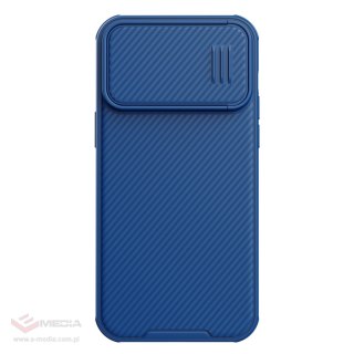 Nillkin CamShield S Case etui iPhone 14 Pro Max pancerny pokrowiec osłona na aparat niebieskie