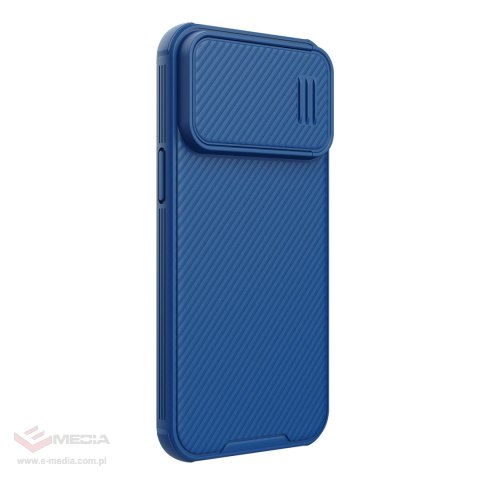 Nillkin CamShield S Case etui iPhone 14 Pro Max pancerny pokrowiec osłona na aparat niebieskie