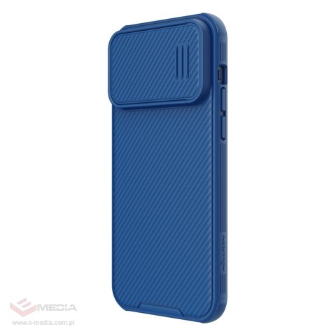 Nillkin CamShield S Case etui iPhone 14 Pro Max pancerny pokrowiec osłona na aparat niebieskie