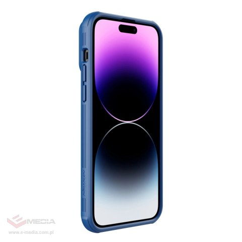 Nillkin CamShield S Case etui iPhone 14 Pro Max pancerny pokrowiec osłona na aparat niebieskie