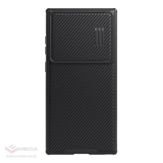 Nillkin CamShield S Magnetic Case etui do Samsung Galaxy S23 Ultra pokrowiec z MagSafe z osłoną na aparat czarne