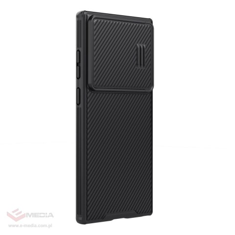 Nillkin CamShield S Magnetic Case etui do Samsung Galaxy S23 Ultra pokrowiec z MagSafe z osłoną na aparat czarne