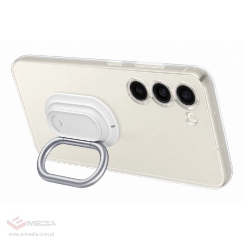 Samsung Clear Gadget Case etui Samsung Galaxy S23 pokrowiec ring holder podstawka przezroczyste (EF-XS911CTEGWW)