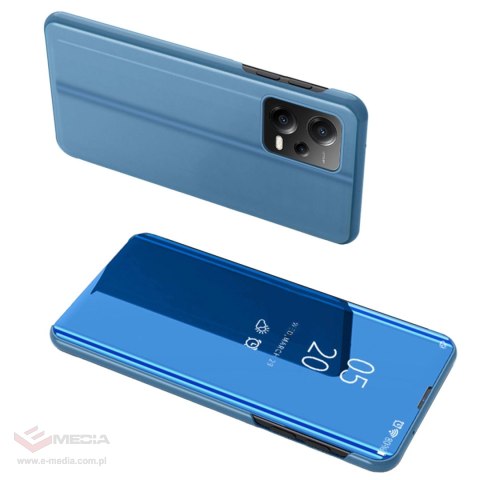 Clear View Case etui do Xiaomi Redmi Note 12 Pro+ pokrowiec z klapką niebieskie