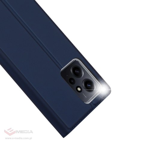 Dux Ducis Skin Pro etui do Xiaomi Redmi Note 12 pokrowiec z klapką portfel na kartę podstawka niebieskie