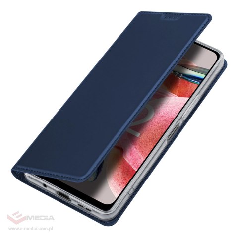 Dux Ducis Skin Pro etui do Xiaomi Redmi Note 12 pokrowiec z klapką portfel na kartę podstawka niebieskie