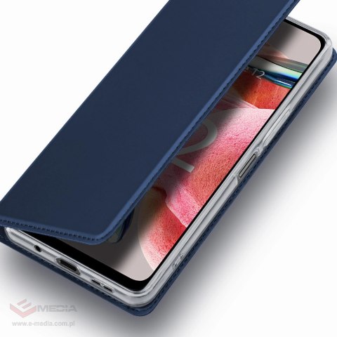 Dux Ducis Skin Pro etui do Xiaomi Redmi Note 12 pokrowiec z klapką portfel na kartę podstawka niebieskie