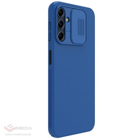 Nillkin CamShield Case etui do Samsung Galaxy A14 5G / Galaxy A14 pokrowiec z osłoną na aparat niebieskie