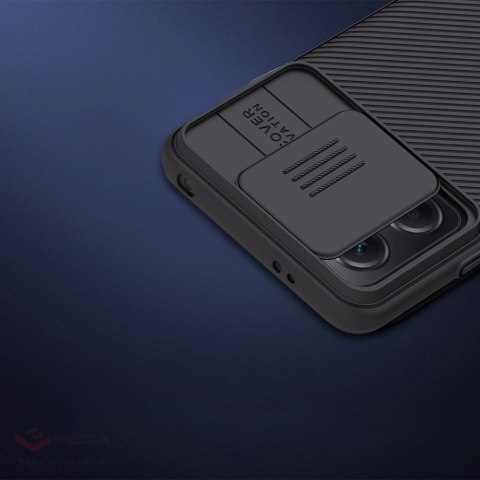 Nillkin CamShield Case etui do Xiaomi Redmi Note 12 5G / Poco X5 5G pokrowiec z osłoną na aparat czarne