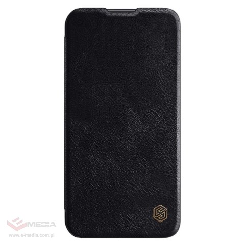 Nillkin Qin Leather Pro Case etui do Samsung Galaxy A54 5G pokrowiec z klapką osłona na aparat czarne