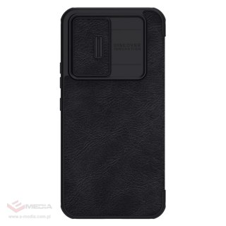 Nillkin Qin Leather Pro Case etui do Samsung Galaxy A54 5G pokrowiec z klapką osłona na aparat czarne