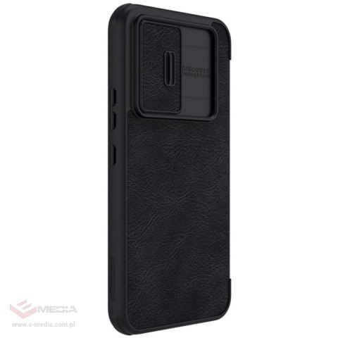 Nillkin Qin Leather Pro Case etui do Samsung Galaxy A54 5G pokrowiec z klapką osłona na aparat czarne