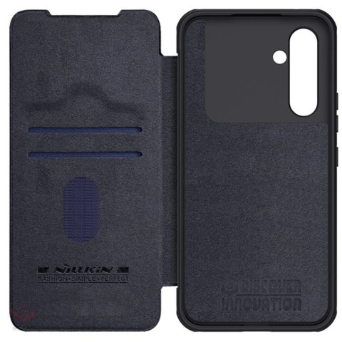 Nillkin Qin Leather Pro Case etui do Samsung Galaxy A54 5G pokrowiec z klapką osłona na aparat czarne