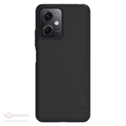 Nillkin Super Frosted Shield etui do Xiaomi Redmi Note 12 5G / Poco X5 5G pokrowiec na telefon czarne