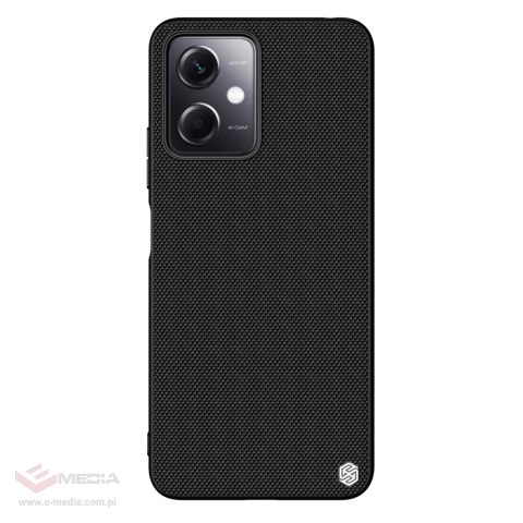 Nillkin Textured Case etui do Xiaomi Redmi Note 12 5G / Poco X5 5G wzmocniony nylonowy pokrowiec czarne