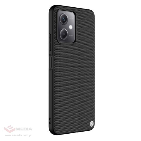 Nillkin Textured Case etui do Xiaomi Redmi Note 12 5G / Poco X5 5G wzmocniony nylonowy pokrowiec czarne