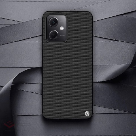 Nillkin Textured Case etui do Xiaomi Redmi Note 12 5G / Poco X5 5G wzmocniony nylonowy pokrowiec czarne