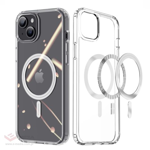 Etui do iPhone 15 Plus z MagSafe Dux Ducis Clin - przezroczyste