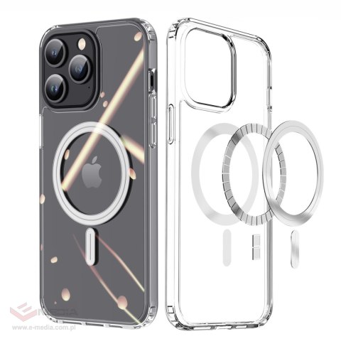 Etui do iPhone 15 Pro Max z MagSafe Dux Ducis Clin - przezroczyste