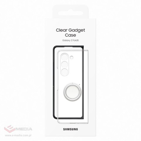 Etui silikonowe Gadget Case do Samsung Galaxy Z Fold 5 - przezroczyste