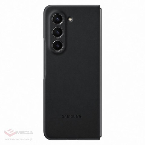 Etui z ekoskóry do Samsung Galaxy Z Fold 5 - czarne