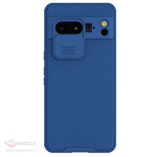 Etui z osłoną na aparat Nillkin CamShield Pro Case do Google Pixel 8 Pro - niebieskie