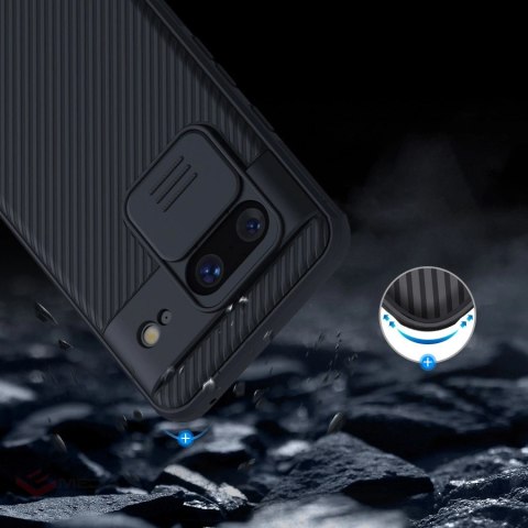 Etui z osłoną na aparat Nillkin CamShield Pro Case do Google Pixel 8 - czarne