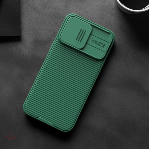 Pancerne etui Nillkin CamShield Pro Magnetic Case do iPhone 15 Plus z osłoną na aparat - czarne