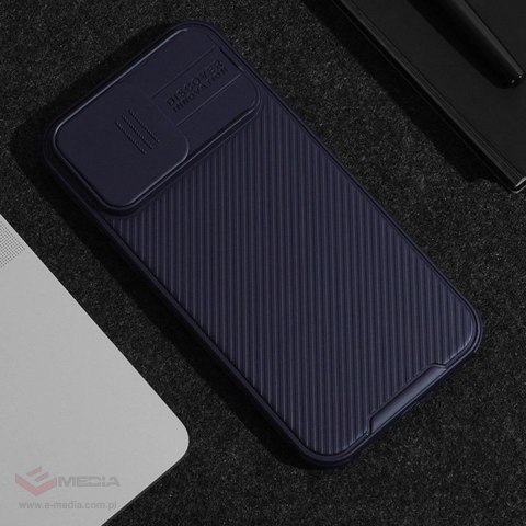 Pancerne etui Nillkin CamShield Pro Magnetic Case do iPhone 15 Plus z osłoną na aparat - czarne