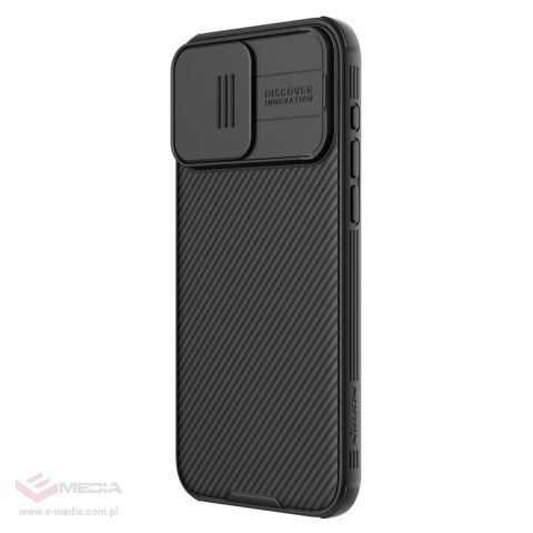 Pancerne etui Nillkin CamShield Pro Magnetic Case do iPhone 15 Pro z osłoną na aparat - czarne